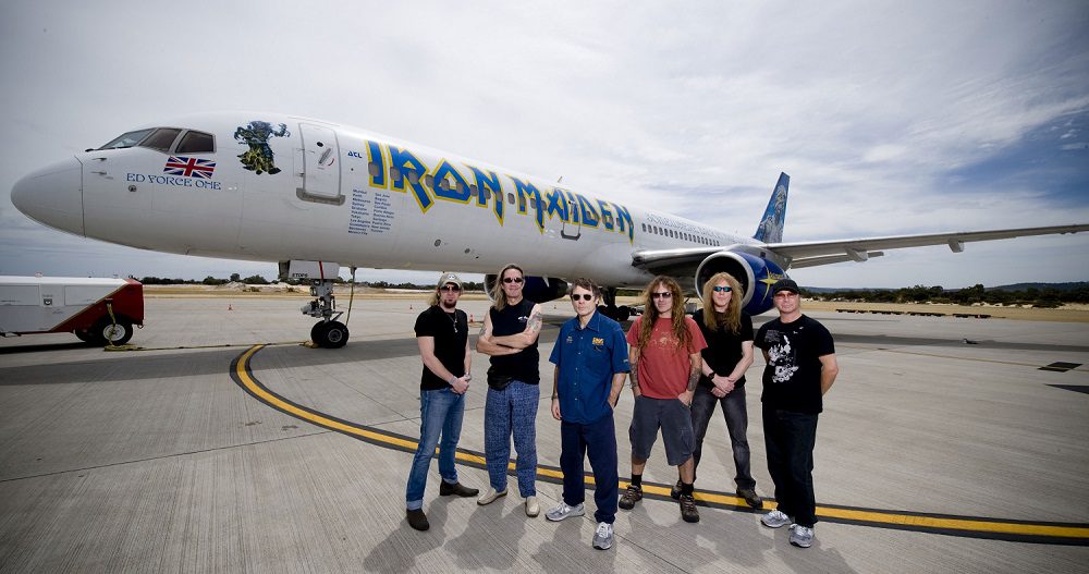 Duitse luchthaven weigert vliegtuig Iron Maiden