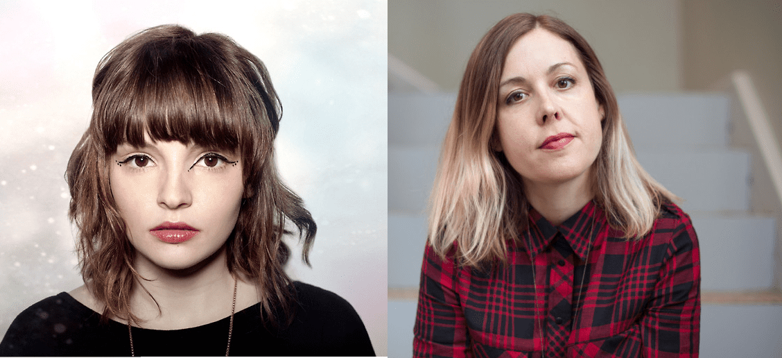 Lauren Mayberry (CHVRCHES) geïnterviewd door Sleater-Kinney