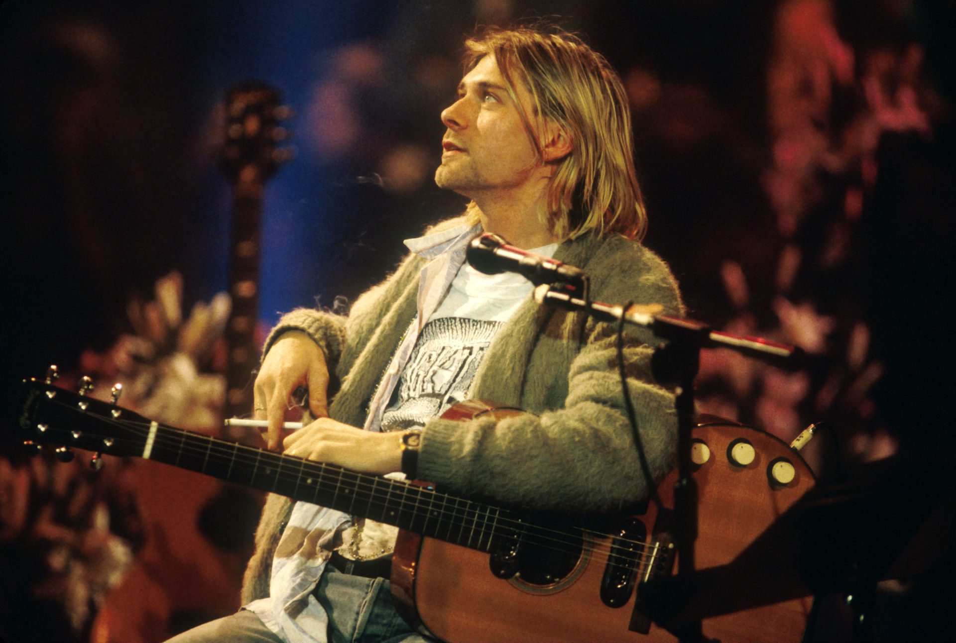 Cardigan van Kurt Cobain verkocht voor $140.800