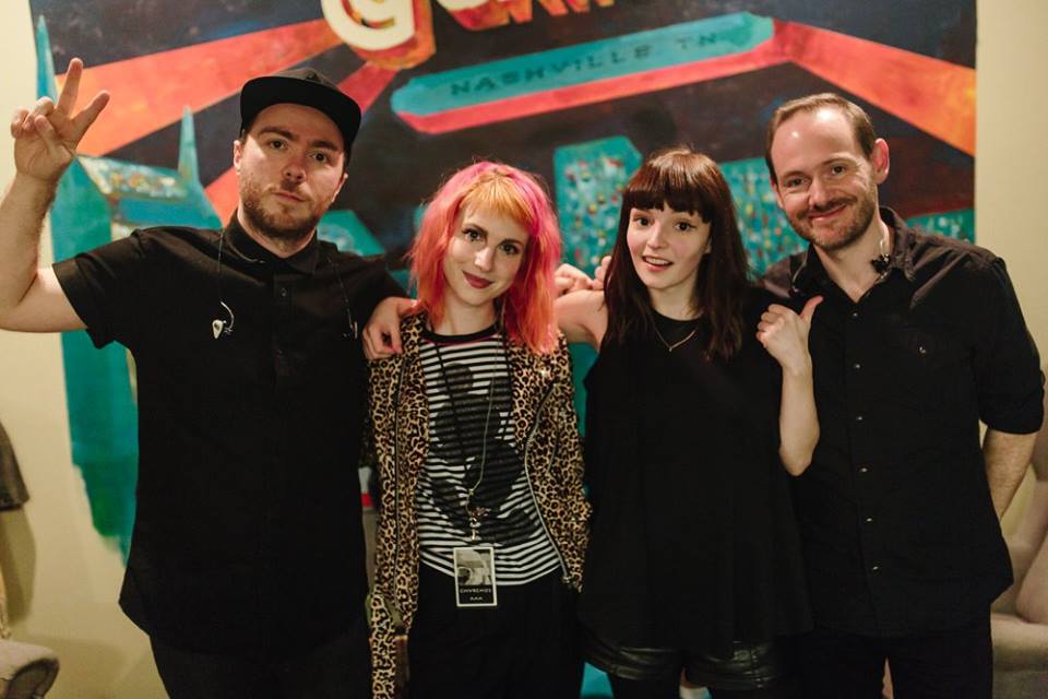 CHVRCHES deelt single met Hayley Williams