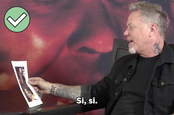 James Hetfield reageert op celebrities die Metallica shirts dragen